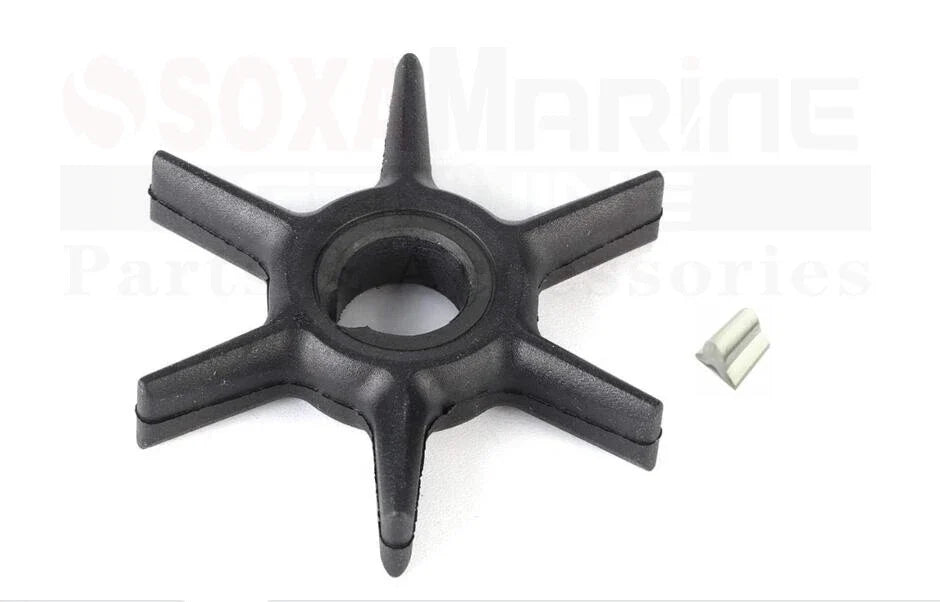 Water Pump Impeller with Key for Mercury Mariner 6 8 9.9 15 HP (1990–2023)
