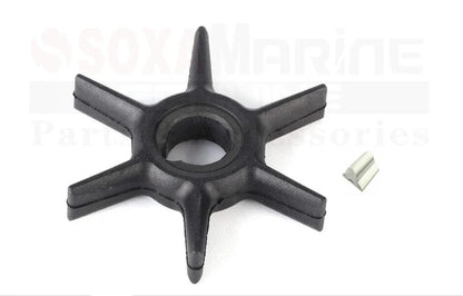 Water Pump Impeller with Key for Mercury Mariner 6 8 9.9 15 HP (1990–2023)