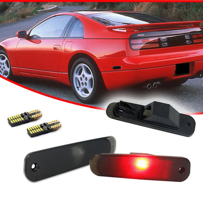Smoked Rear Side Marker Lamps for Nissan 300ZX Z32 (1990–1996)