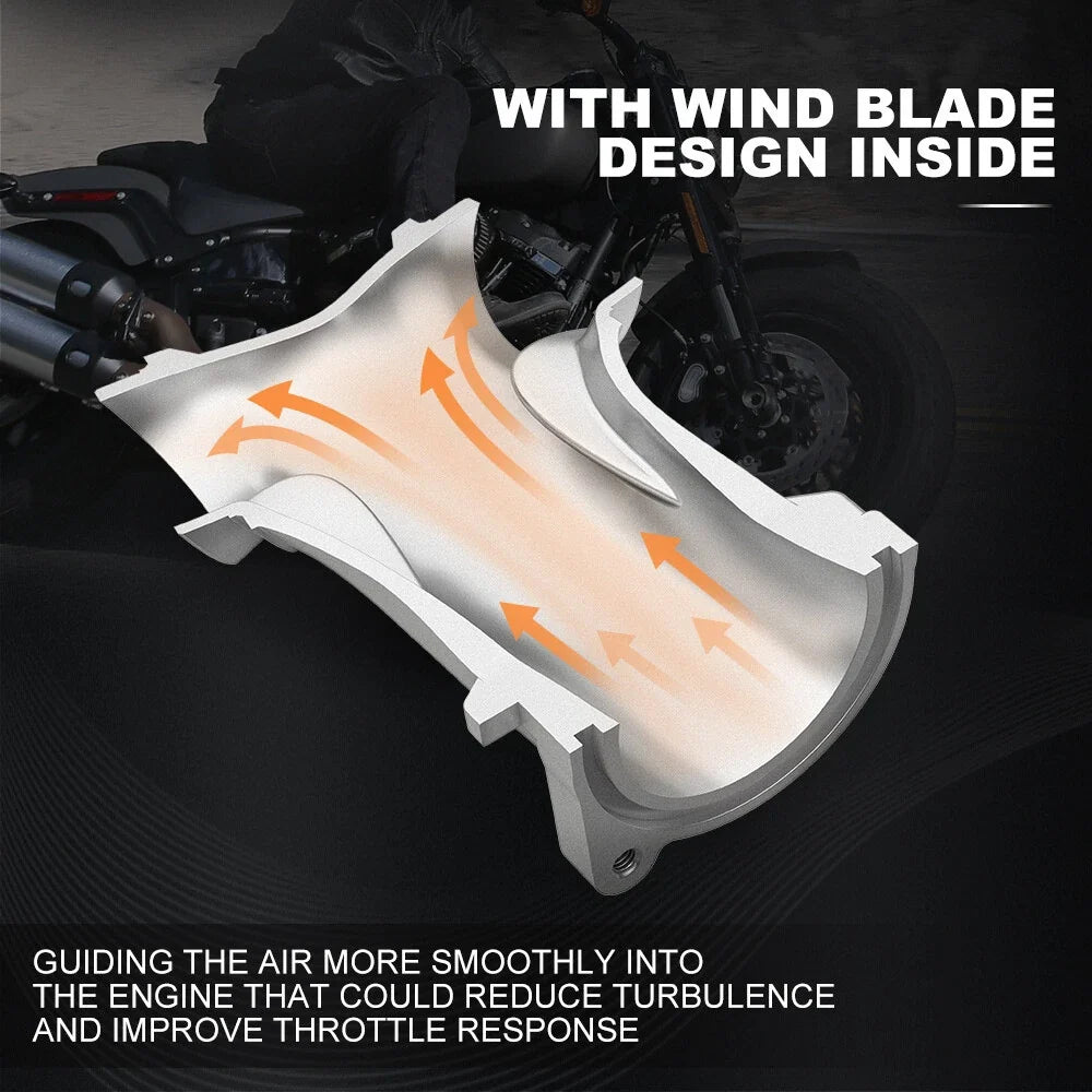 57mm Air Intake for Harley CVO Street Glide FLHXSE (2017–2022)