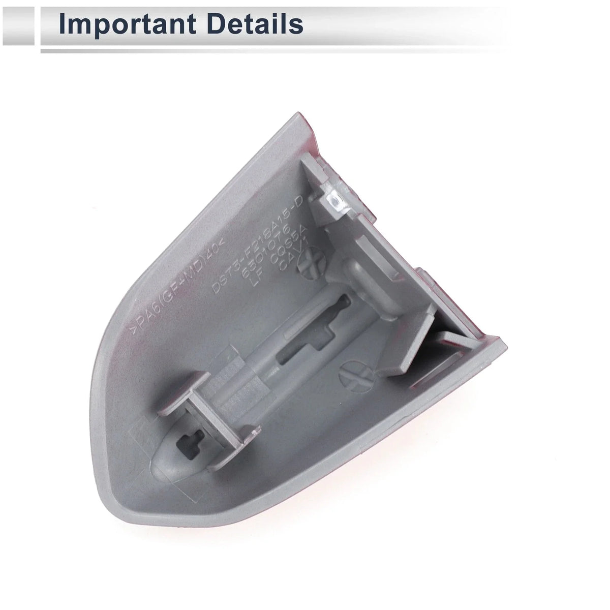 Front Left Door Handle Protector for Ford Mondeo Edge Taurus (2013–2020) Red
