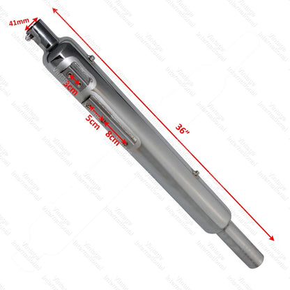 Chrome Exhaust Silencer for Royal Enfield 350 500