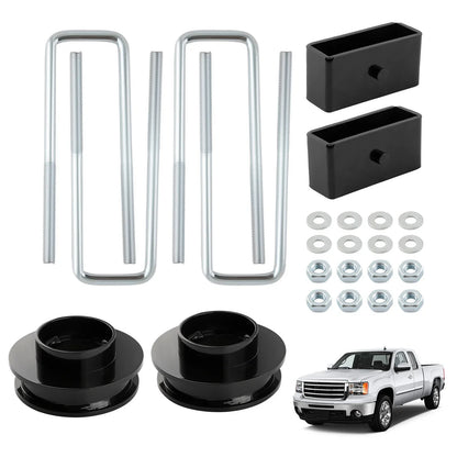 3" Front 2" Rear Leveling Lift Kit for Chevy Silverado GMC Sierra (1999–2007)