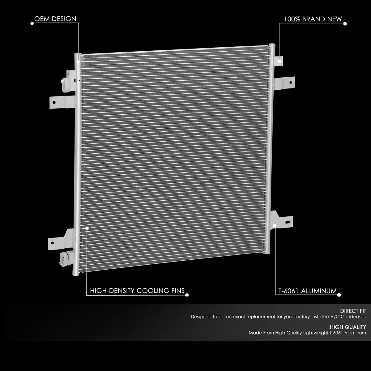 A/C Condenser for Infiniti QX80 Nissan Armada (2020–2022)
