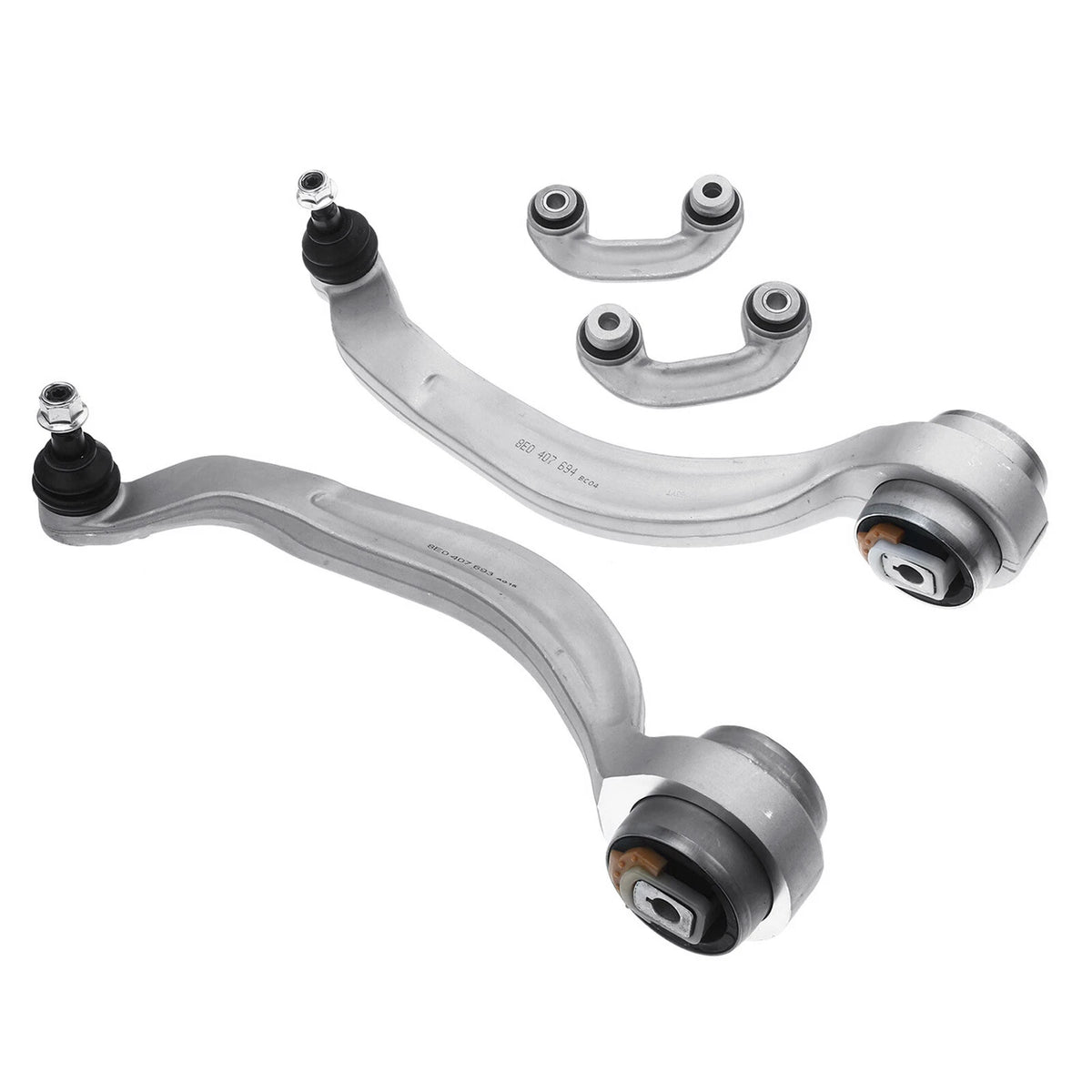 Set of 4 Front Control Arm Sway Bar Links for Volkswagen Passat (1998–2005)