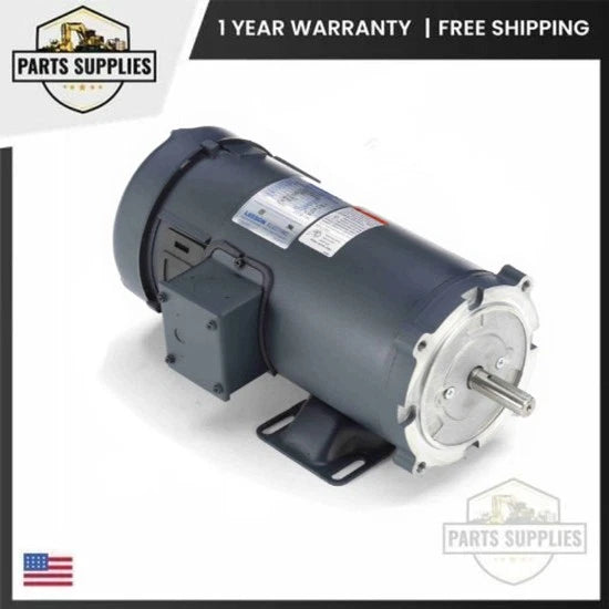 Leeson Electric Motor 90 Volt DC 1HP 1750 RPM 56C for VS Controller