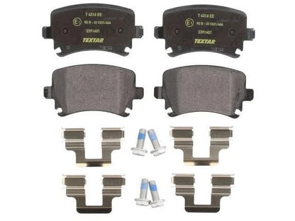 Set of Rear Brake Pads for Audi TT RS Quattro (2012–2013) 26635XTPS