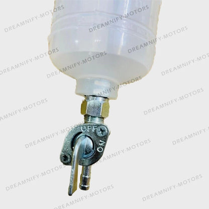 Auxiliary Fuel Tank & Carb Balancing Tool for Motorcycle (300ml)