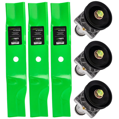 Blade Spindle Kit for Cub Cadet Z-Force L48 (2010–2015) 01005336 01005336P 02005017
