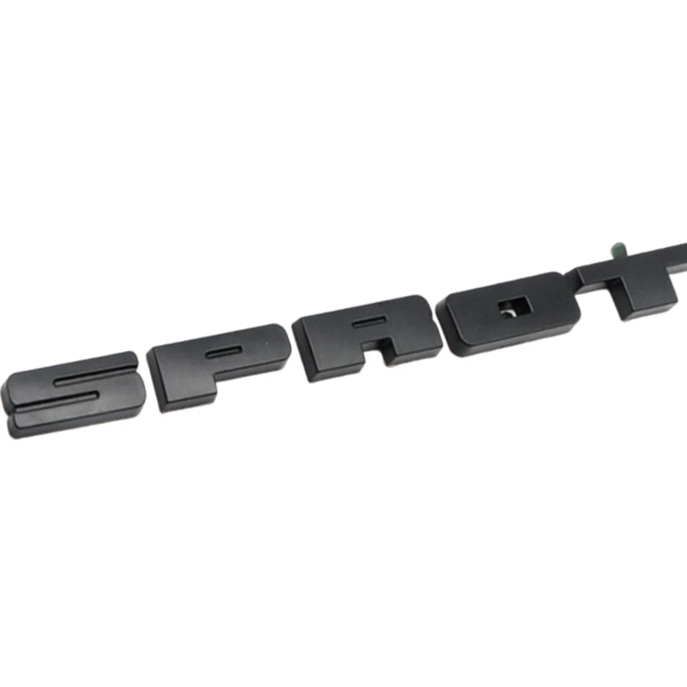 Rear Liftgate Emblem for Bronco Sport (2021–2025) M1PZ-7842528-A Matte Black