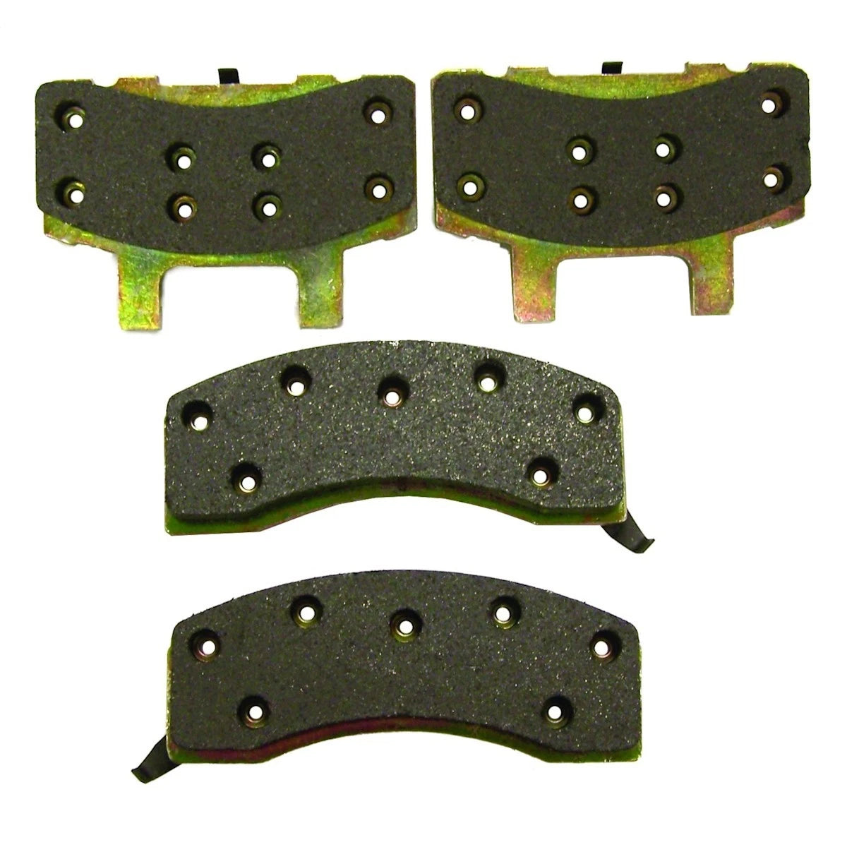 2X Brake Pad Set Front for Dodge Ram 2500 (1997–1999) 5003163AA