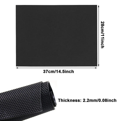 2X Resistant Sole Sheet Heel Repair Pad for Classic Dots (Black)