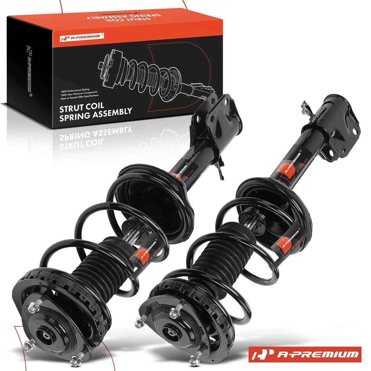 Rear Strut w/ Coil Springs Assembly for Subaru Impreza TS (2003) 18819184, 18819183, 272413, 272412