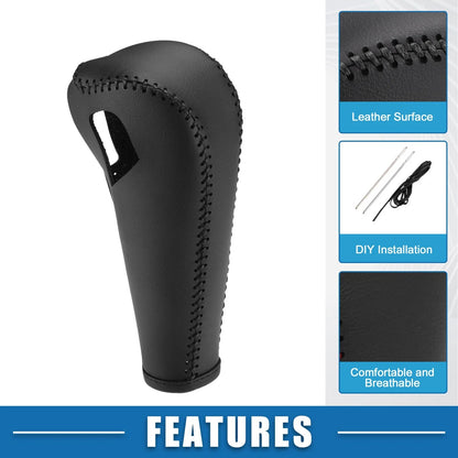 Gear Shift Knob Cover for Chevrolet Trax (2015–2021) Black
