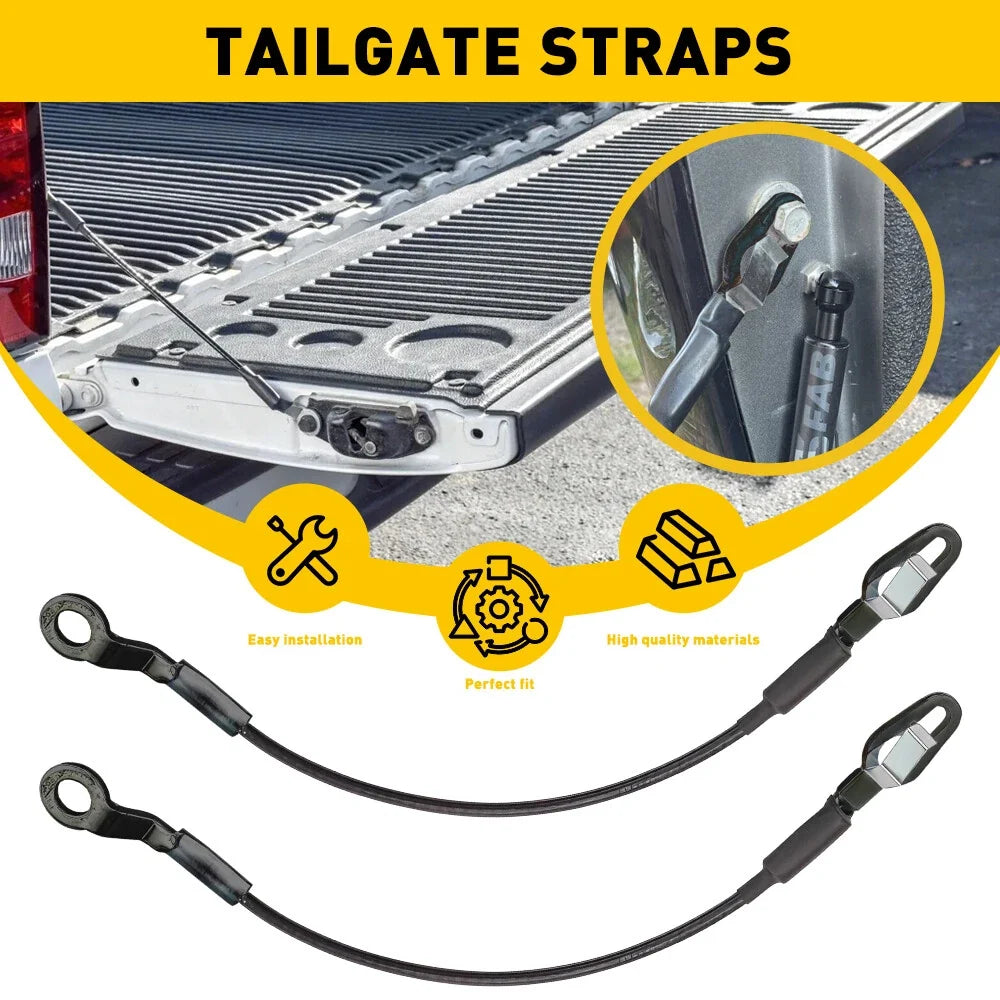 Tailgate Cable Set for Chevrolet Silverado 1500 2500 HD 3500 HD (1999–2006)