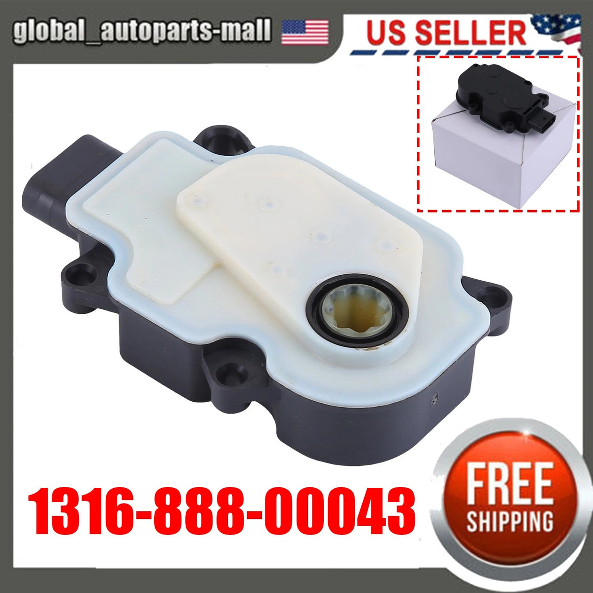 Active Grille Shutter Motor Actuator for Subaru Forester (2014–2018) 131688800043 T83620BB