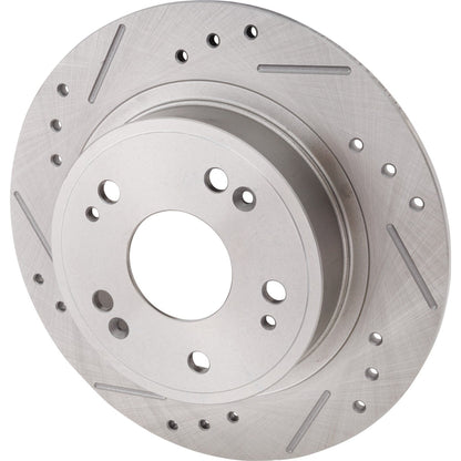 Disc Brake & Pad Kit for Honda HR-V (2016–2021) Cross-drilled Slotted
