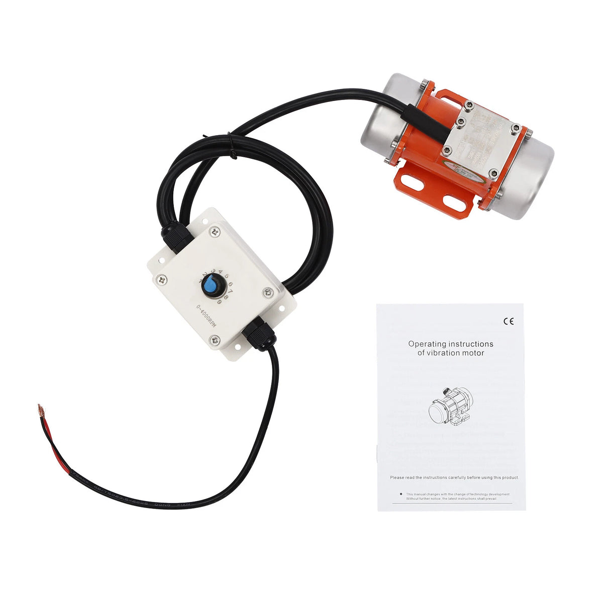 50W Electric Vibration Motor for Concrete Vibrator (Industrial)