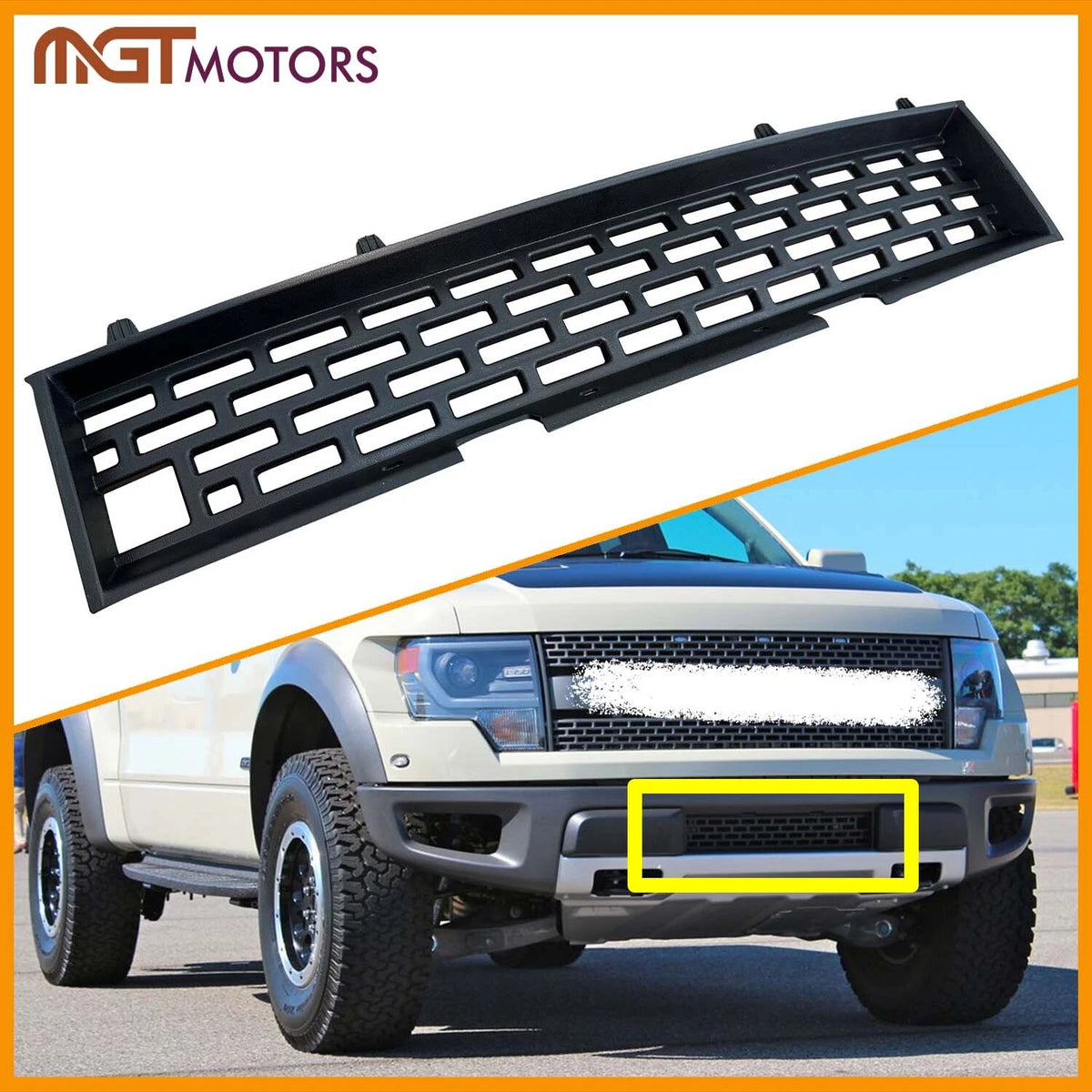 Lower Grille for Ford F150 F-150 SVT Raptor (2010–2014) 102157
