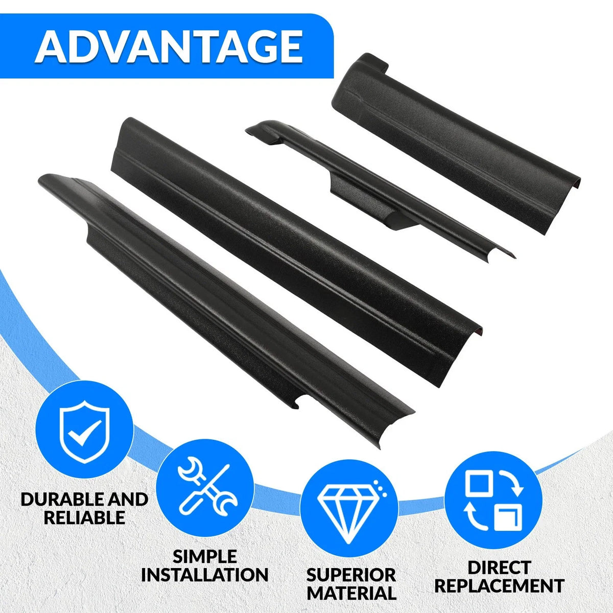 Rocker Panels Covers for Silverado/GMC Sierra Extended Cab (1999–2006) 14068