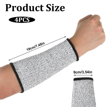 2X Cut Resistant Sleeves for Automotive Use (7.48 × 3.54 × 0.19 inches)