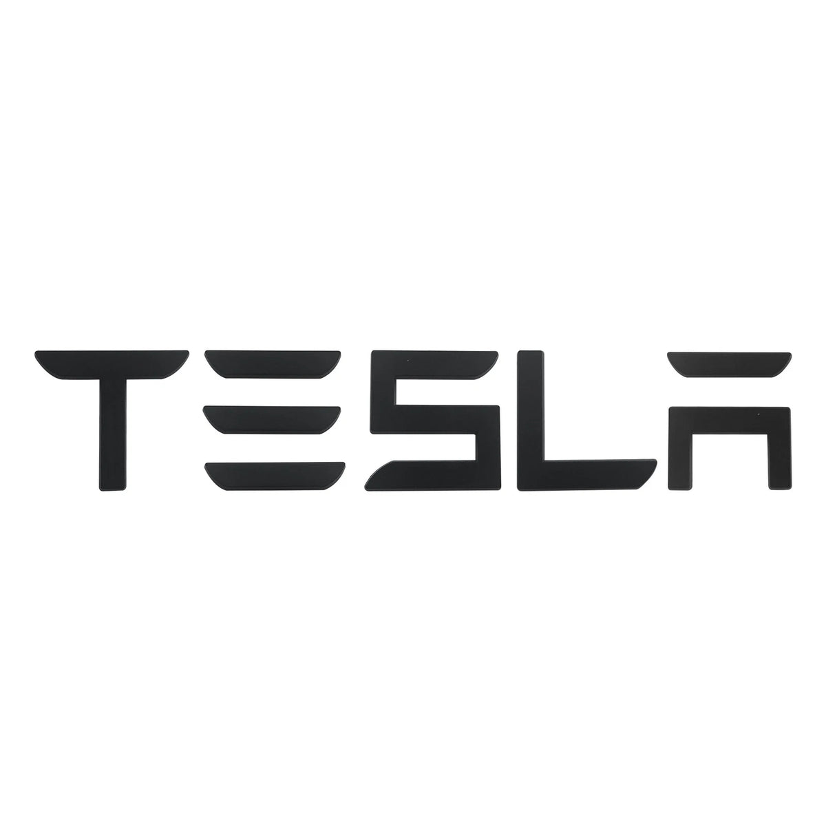 Emblems for Tesla Model 3 Y X S Matte Black Rear Nameplate