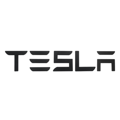 Emblems for Tesla Model 3 Y X S Matte Black Rear Nameplate
