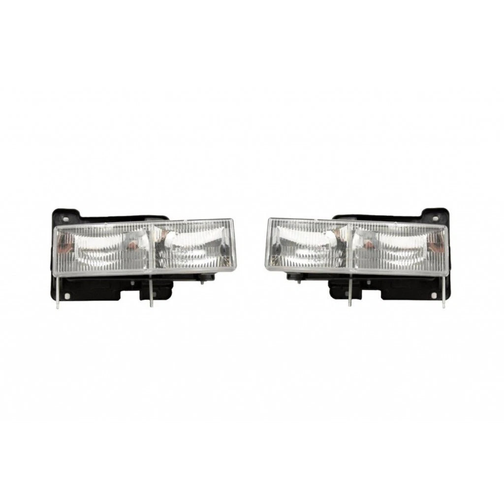 Driver Side Headlight for Chevy K2500 Suburban (1999) MLX-SHE900-150QL-CL360A67, GM2502101