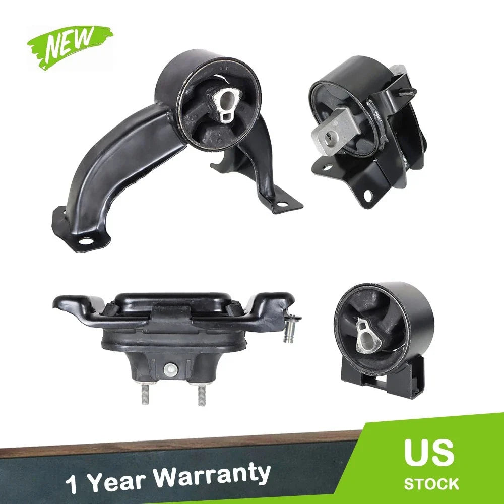 Motor & Trans Mount Set of 4 for Chrysler Town & Country / Dodge Grand Caravan (2008–2010)