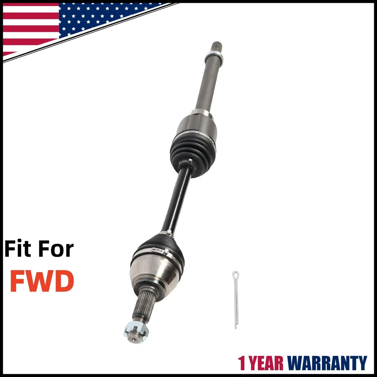 CV Axle Shaft for Nissan Rogue FWD (2008–2013) & Altima (2007–2013)