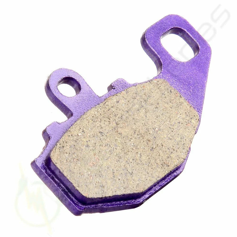 Front and Rear Brake Pads for Kawasaki ZX600R Ninja ZX6R (2009–2012) Carbon Fiber