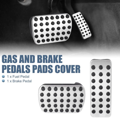2X Gas Brake Pedal Pads Cover for Mercedes-Benz GLE GLS ML GL 350 (2013–2019)