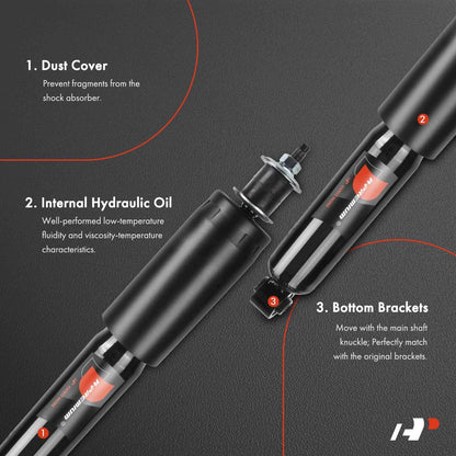 Front Shock Absorbers for Mitsubishi Montero Sport (2000–2004) 37225, 32388, G64027