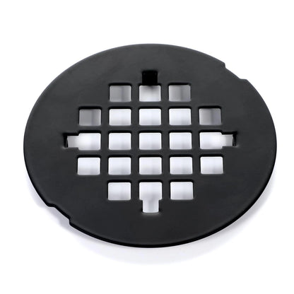 4-1/4" Shower Drain Cover Snap-in Strainer Round