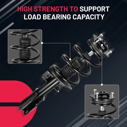 Front Struts + Rear Shock Absorbers for Buick Enclave (2007–2012)
