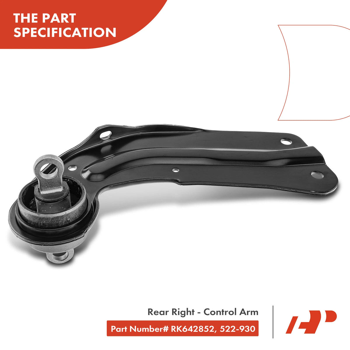 Rear Right Control Arm for Chevy Malibu Impala Buick LaCrosse Regal (13219146, 22927293, RK642852)