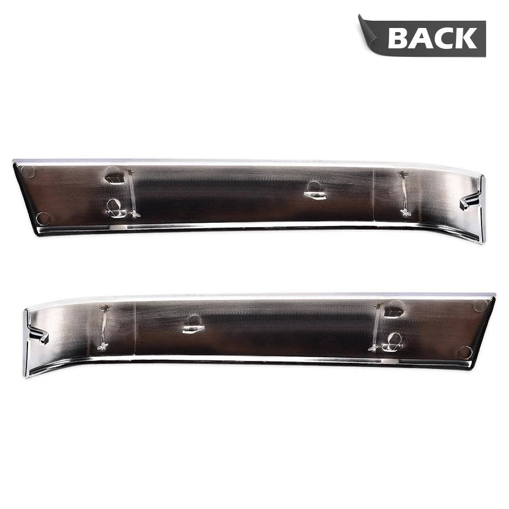 Grille Trim Set for Chevy Silverado (2003–2007) Silver