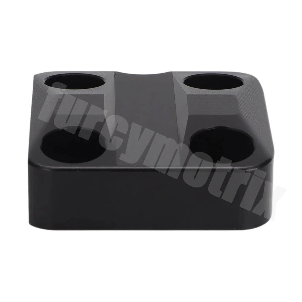 Stem Cap for Vintage BMX Bikes (Old School) - 29x29mm Black Aluminium