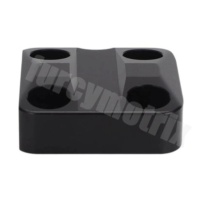 Stem Cap for Vintage BMX Bikes (Old School) - 29x29mm Black Aluminium