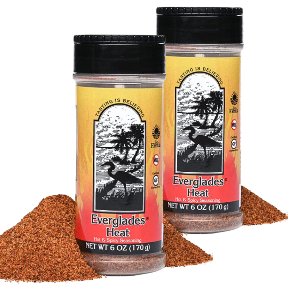 2X Everglades Heat Seasoning Spicy Blend for Chicken Wings (6 Ounce)