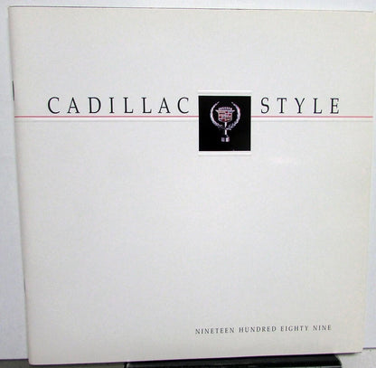 Sale Brochure for Cadillac Allante Fleetwood Deville Eldorado Seville Brougham (1989)