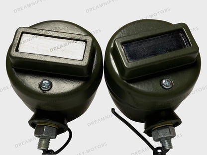 Pair of Blackout Cat Eye Marker Lights for Ford Willys Jeep