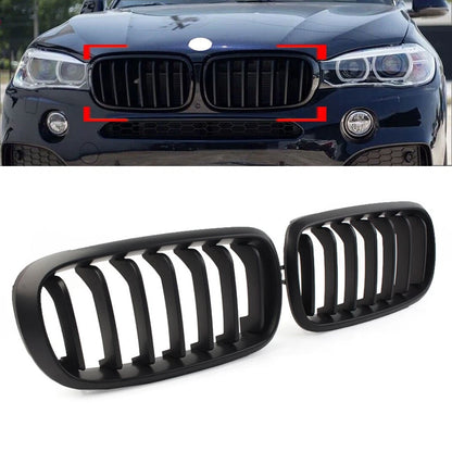 Matte Front Bumper Kidney Grille for BMW X5 F15 (2013–2017)