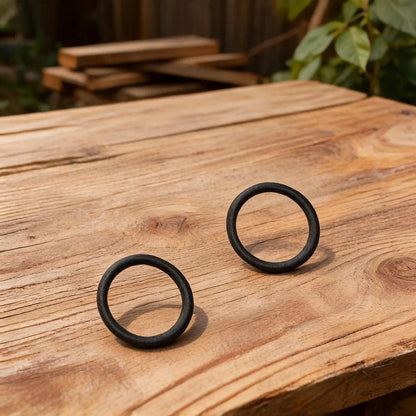 Black O-Rings 25x3.5 for Toolless Gas Cap (Compatible with 9645-948-7734)