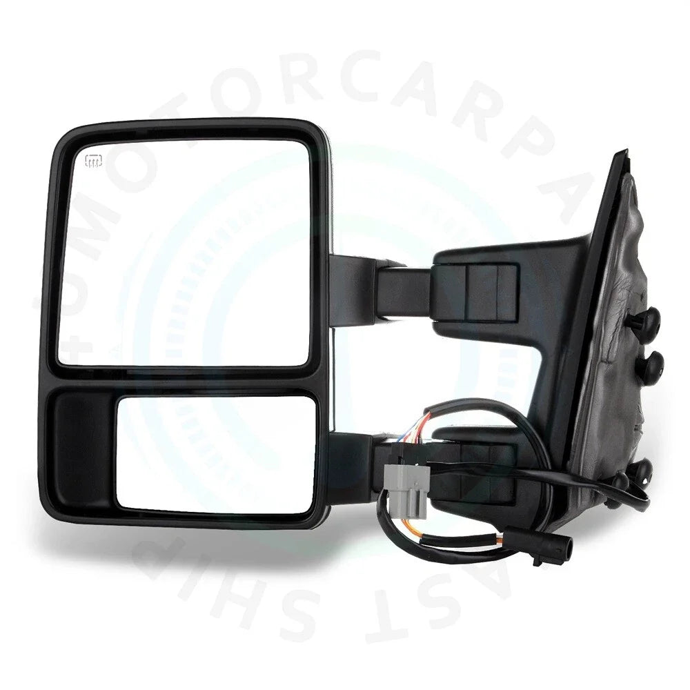 2X LED Signal Heated Tow Mirrors for Ford F250-F550 Super Duty (1999–2007)