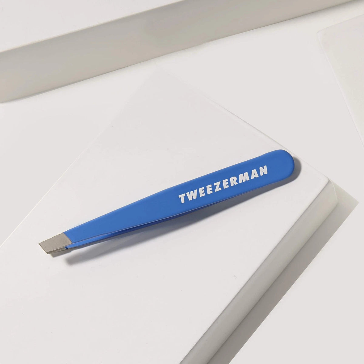 Precision Tweezers Mini Slant for Eyebrow Ingrown Hair Removal