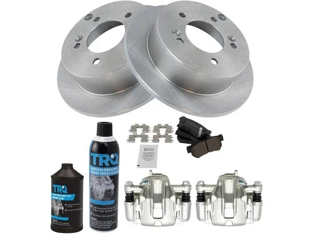 Set of 4 Brake Pads and Rotors for Kia Optima (2006–2010) 52389JSYK