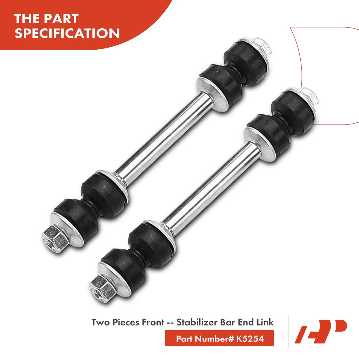 12x Front Sway Bar End Link for Chevrolet Blazer (1996–2005) GMC Jimmy Sonoma