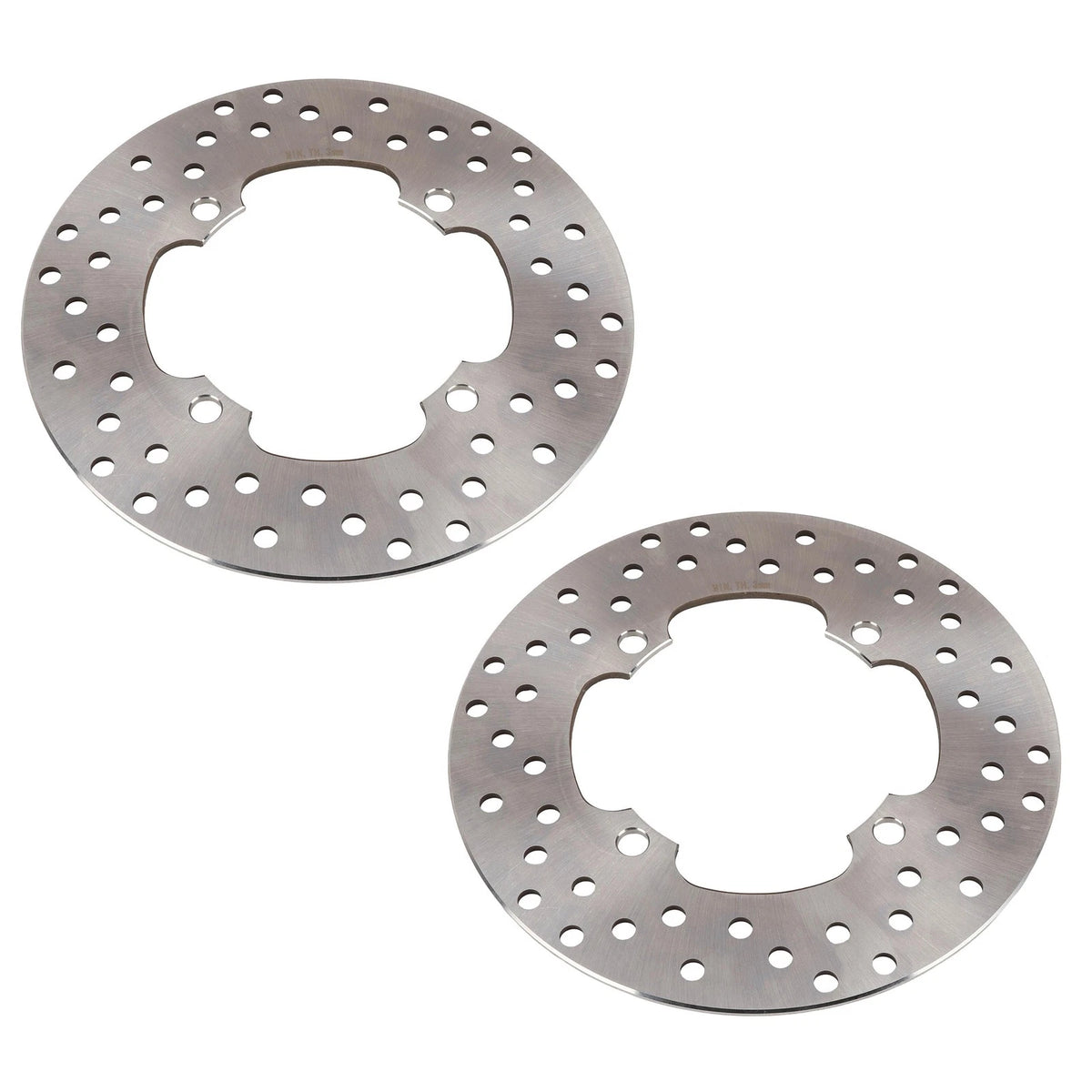 2 Front Disc Brake Rotors for Yamaha Grizzly 660 4x4 (2002–2008) FS-2086