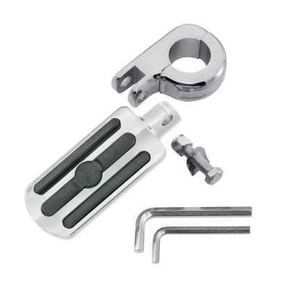 1 1/4" Engine Guard Bar Highway Foot Pegs for Yamaha Kawasaki Suzuki Harley